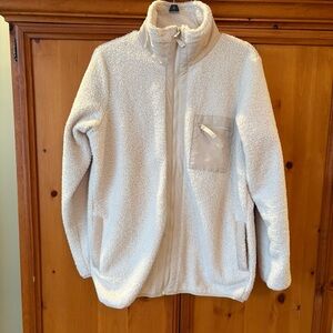 Mono B Cream Sherpa Jacket. New without tags